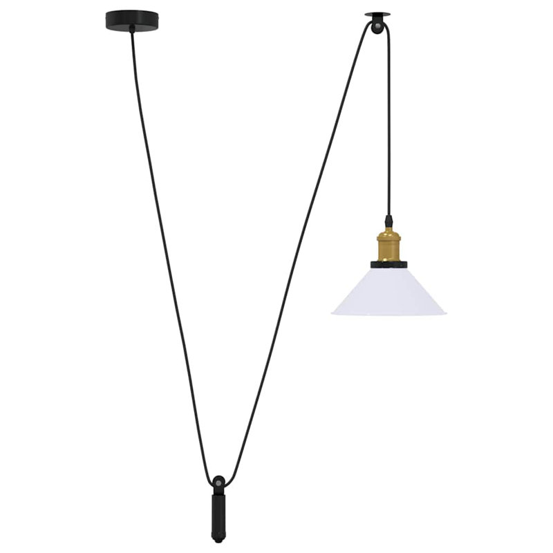 Ashyia 1 - Light Gloss Green Pendant, Gloss White