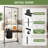 1-Pack Grid Wall Panels, 2' X 5.5' Ft Gridwall Panel Display Stand