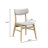 Aspen Upholstered Solid Wood Dining Chair Side Chair (Set of 2)-121600685