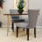 Modern Brown 48 Inch Live Edge Dining Table with Durable Metal Base-1777283042-1777283040-1777283043