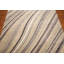 Tapis de zone en laine beige/gris 6 pi x 9 pi one-of-kind à la main noué la Gregson