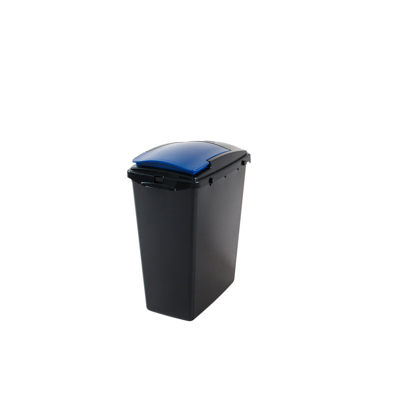 Plastic Manual Lift Kitchen Trash Can - 40L