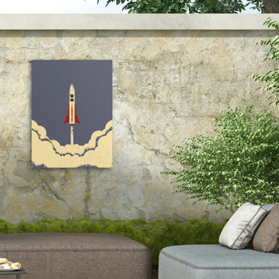Vision Grasp Art Rocket Outdoor  Canvas