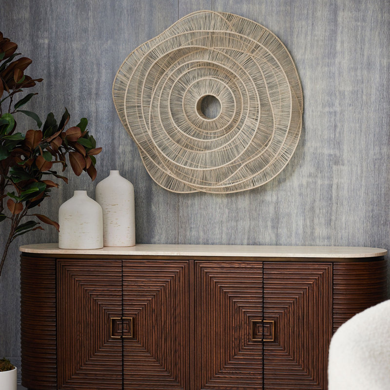 Shadow Wall Art, 27" H x 27" W x 5.63" D, Ivory