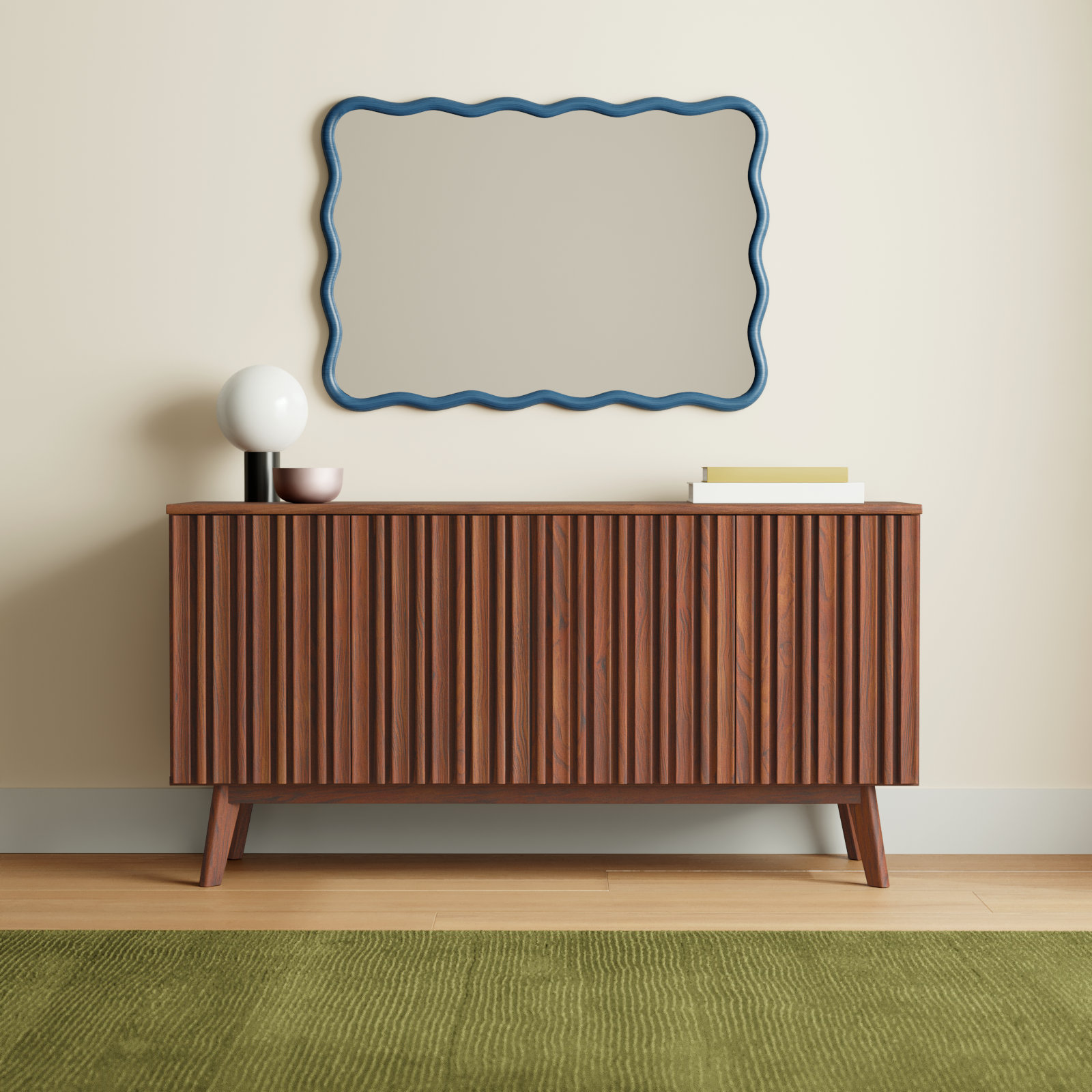 Helena 62'' Media Console, Walnut