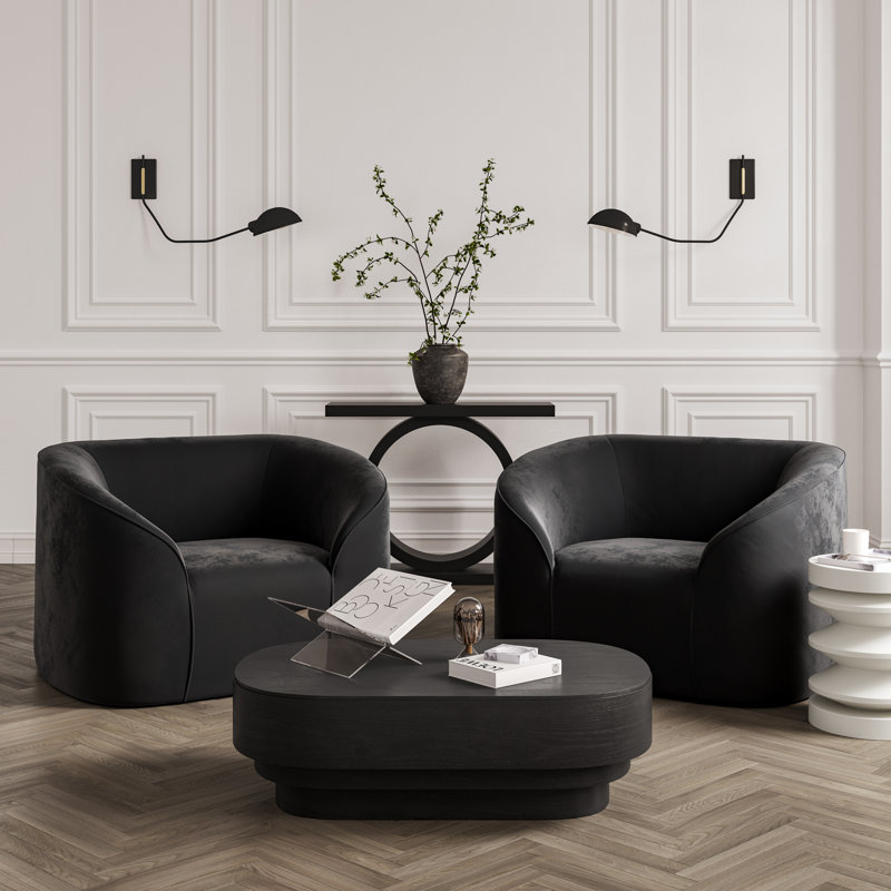 Iris White Side Table