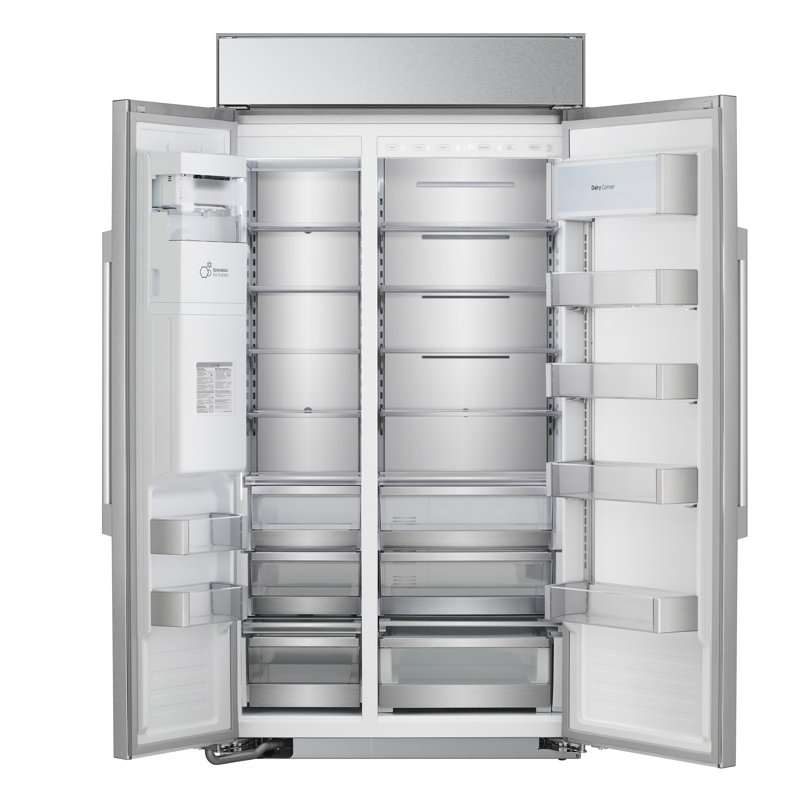 42-Inch Built-In Side-By-Side Refrigerator