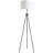59.75" Standing Floor Lamp Fabric Lampshade Steel Tripo-704864860