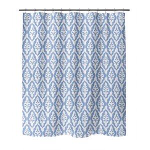 Charlton Home® Fenchurch Geometric Shower Curtain | Wayfair