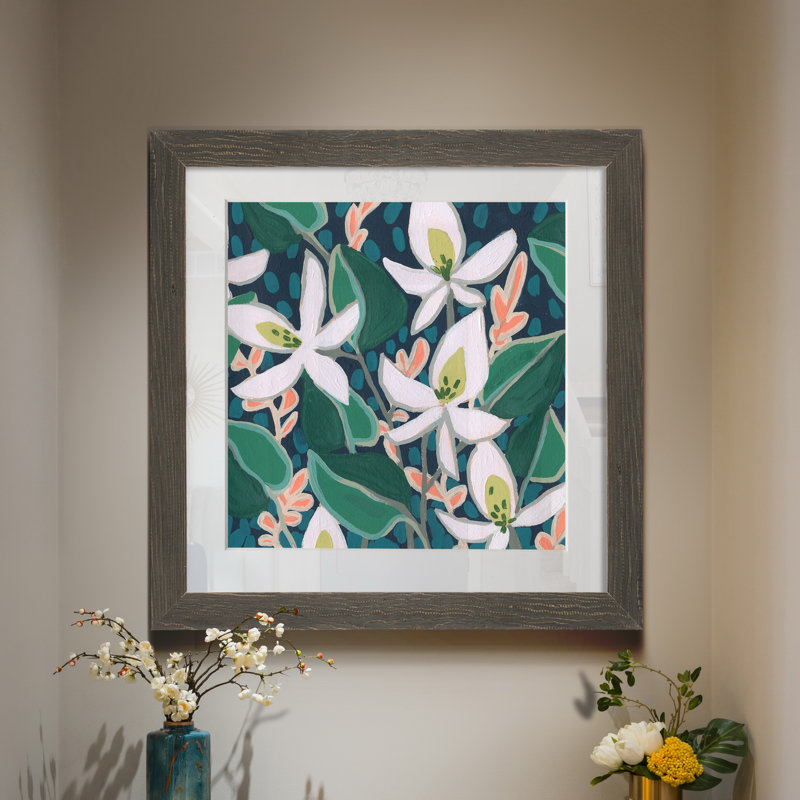 Dandelion Whisper II-impression de cadre photo, Papier avec cadre gris, H 17 po x l 17 po x P 1,5 po