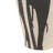 Abstract Brushstroke Earthenware Tall Flower Vase for Home Tabletop Decor - Modern Curved Table Vase for Living Room or Entryway Display - 15", Black & White-233270788