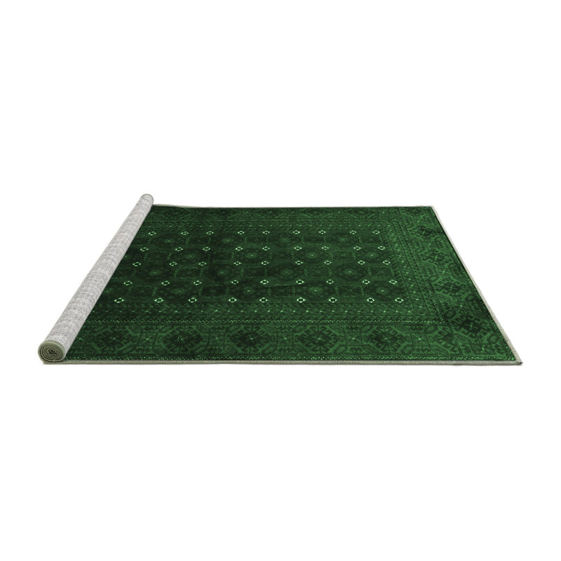 Jarelly Performance Oriental Indoor Rug, Square 7'
