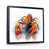 Black Floater Framed