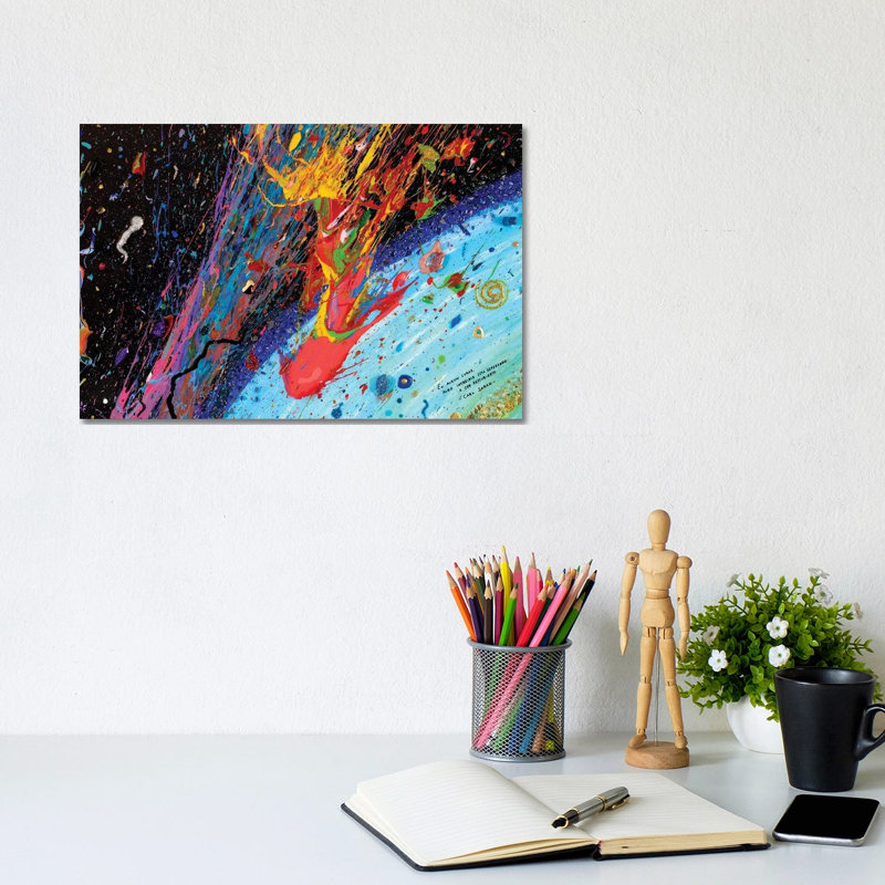 Travesía Interestelar 1 Piece Wrapped Canvas Painting, 20.32 cm H x 30.48 cm W
