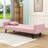 Merrylee Adjustable Sofa Bed with Nail Trim, Tuft, Armrest and 2 Cup Holders-1830973214