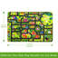 Geometric Machine Printed Area Rug-129913013