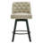 Swivel Upholstered 26'' Counter Stool Wood Leg-93801829-93801833-124606442