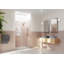 Halo 54.75 In. X 78 In. Glass Hinged Fully Frameless Glass Shower Enclosure-1507402636