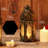 4pcs Metal Candle Lanterns Holder Set