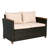 Arlington Outdoor Wicker 4 Piece Seating Group-643643315