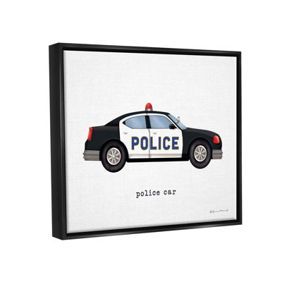 Voiture de police, véhicule éducatif par Stephanie Workman Marrott - impression