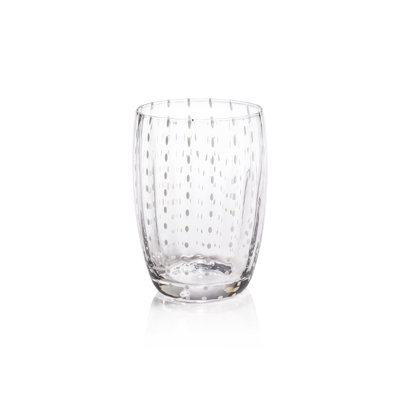 Oakes Ribbed Drinking Glass
