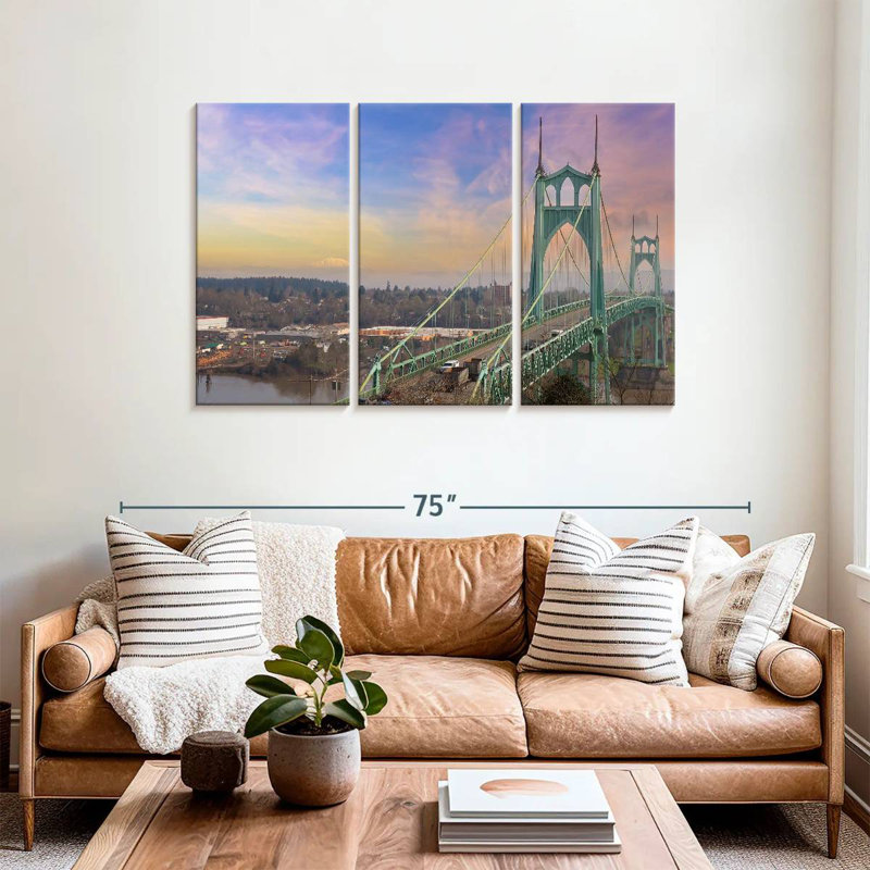 Lilie St Johns Bridge, Oregon, H 36 po x l 57 po