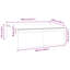 Brayden Studio 400 cm W x 200 cm D Retractable Door / Window Awning