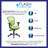 Siyer Mid-Back Mesh Ergonomic Office Chair with Adjustable Arms-767103197-796339959