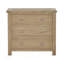 Jeremey Solid Wood 85 cm W Chest of 3 Drawers