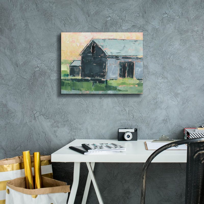 «Southern Glow 2» par Ethan Harper, art mural sur toile, H 12 po x l 16 po