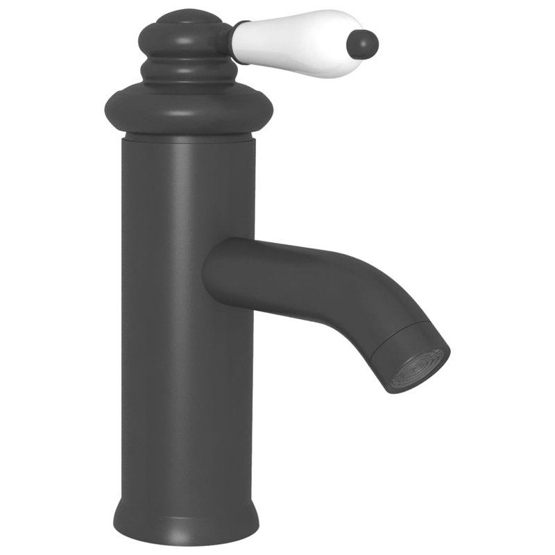 Kaspar Mono Basin Mixer, Dark Grey