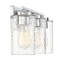 Éclairage pour meuble-lavabo à 4 lumières à intensité variable en chrome Tilbury-1815653173