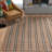 Adisan Geometric Flatweave Olive/Natural Area Rug-112728062