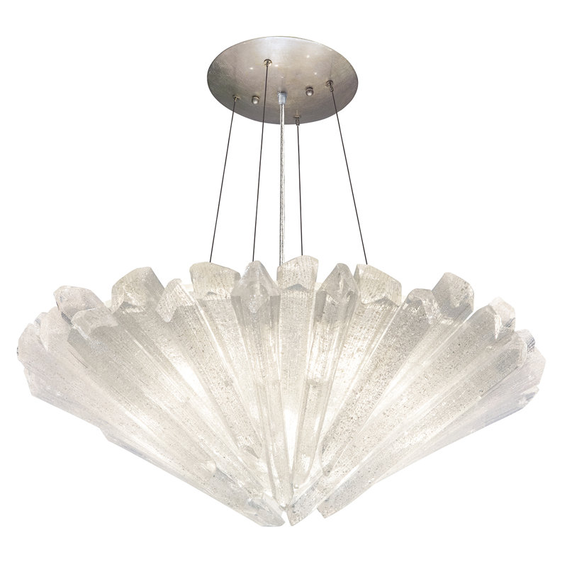 Luminaire suspendu rond 22 po Diamantina