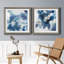 Blue Velveteen - ensemble de 2 reproductions d'art sur papier encadré-521771052-521771053