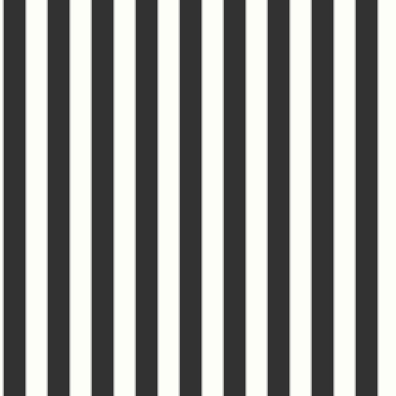 Hudspeth 10m x 52.8cm Semi-Gloss Wallpaper Roll, Black