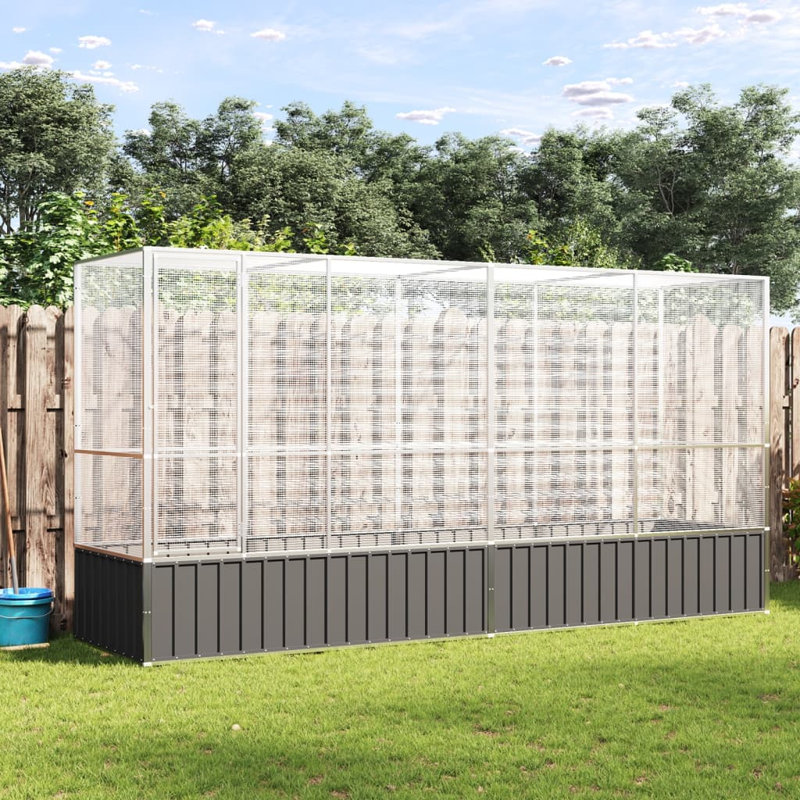212cm Steel Floor Bird Cage