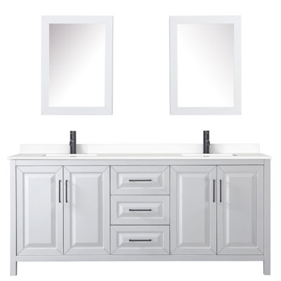 Daria 80'' W Double Vanity