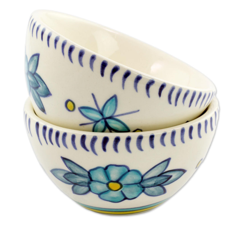 5 oz. Billinghurst Bol à riz artisanal en céramique Bermuda Artisan