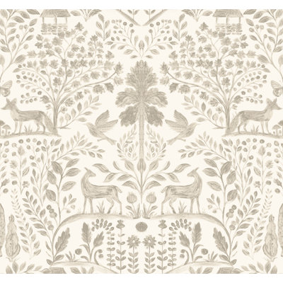 Papier peint Anoki Beige Paysages forestiers