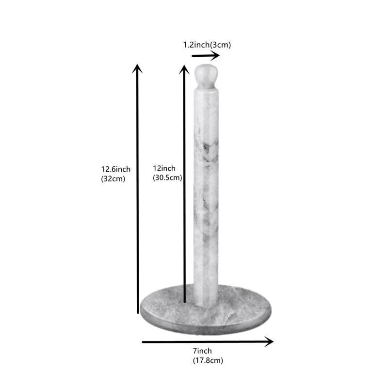 Marble Paper Towel Holder