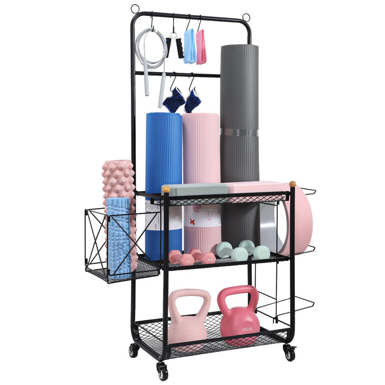 Metal Freestanding Multi-Use Sports Rack