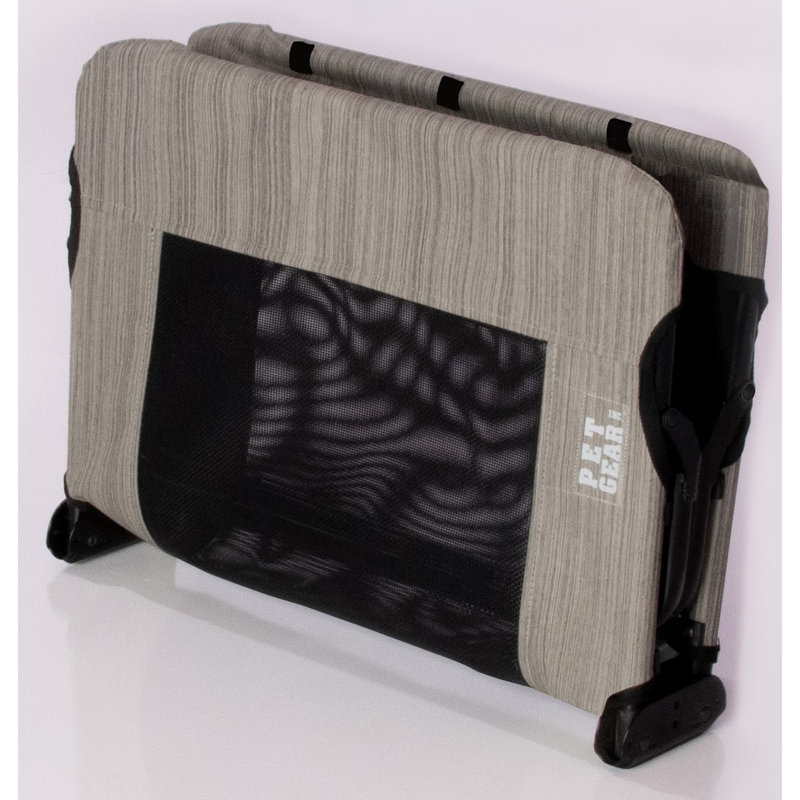 Lit de camp léger et robuste, H 5,60 po x l 20,00 po x P 30,00 po, Gris port