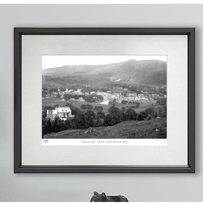 Ambleside, From Loughrigg 1892 by Francis Frith - Single Picture Frame Print
