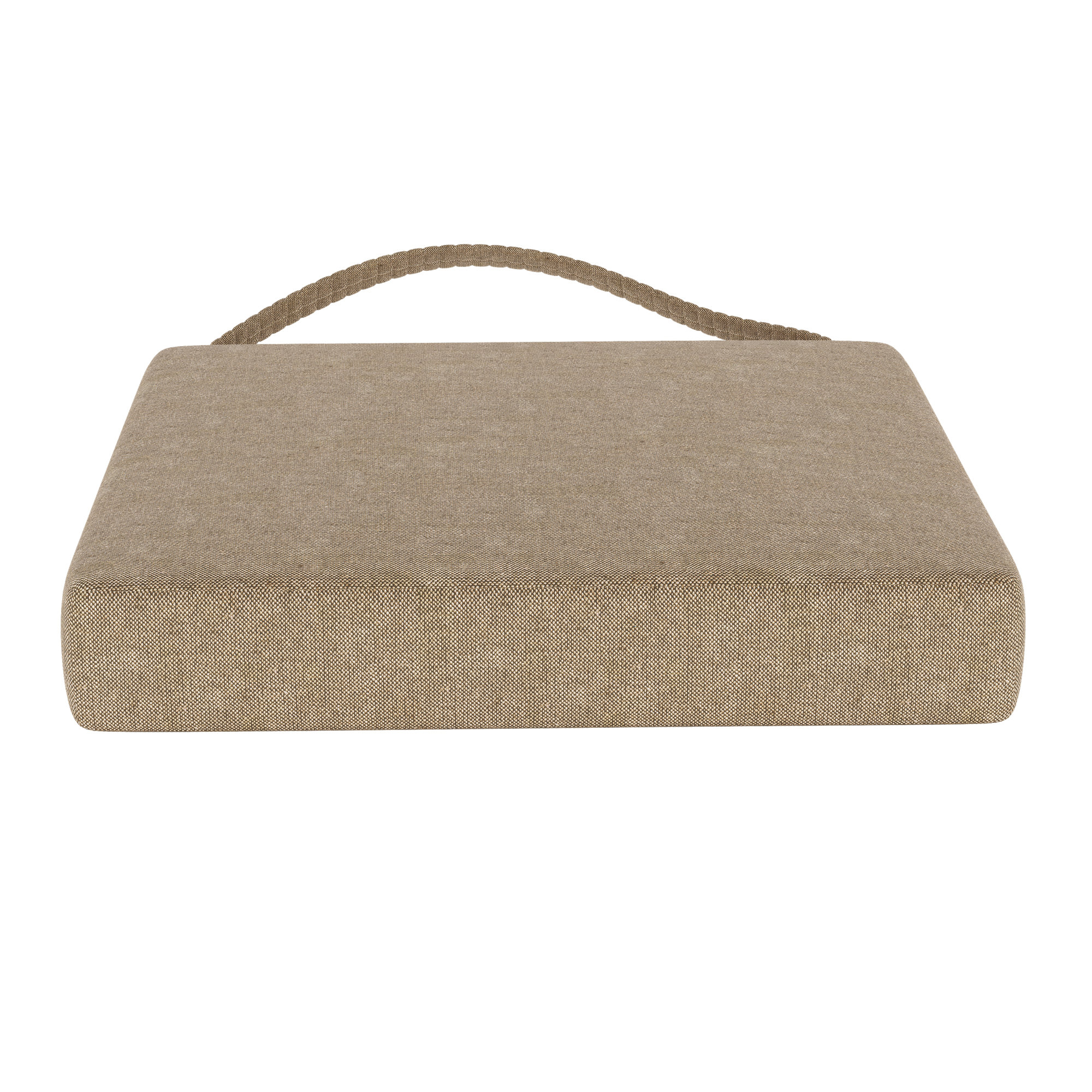 Sunbrella® Indoor/Outdoor Dining Chair Cushion, Spectrum Mushroom Sunbrella® Plainweave