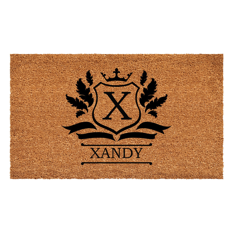 Tapis de porte intérieur antidérapant Honbice Calloway Mills Imperial, L 17 po x L 29 po, X