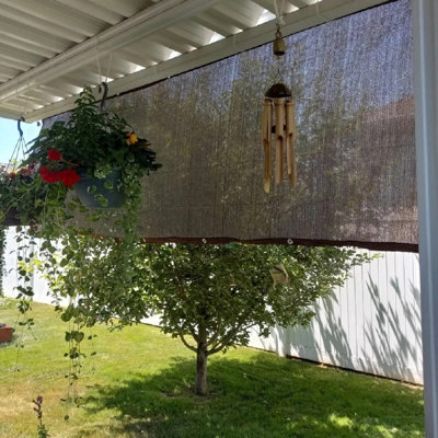 Toile d'ombrage rectangulaire 3 pi 3 po x 6 pi 6 po, auvent 80% UV, toile d'ombrage imperméable avec œillets pour la terrasse, la pergola, le pavillon de jardin et la cour arrière