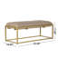 Depue Faux Leather Upholstered Bench