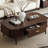 Retro Simple Coffee Table Storage Table
